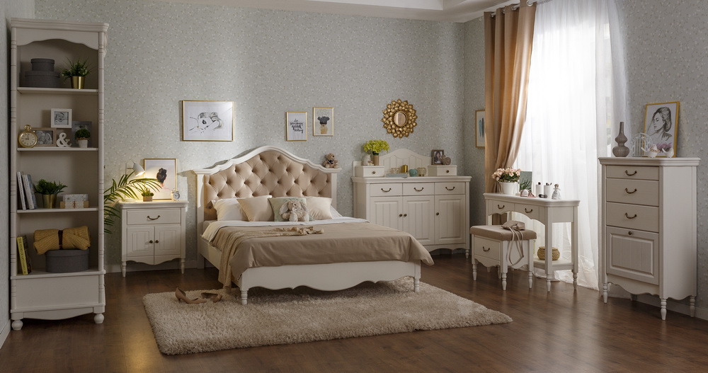 Комод массив сосны с 4 ящиками Айно №13