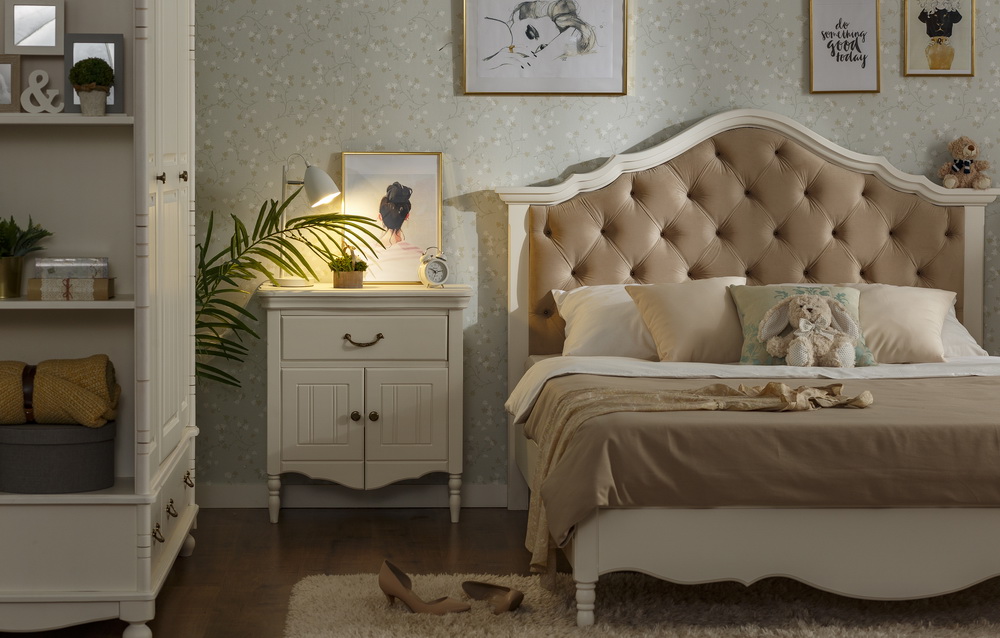 Кровать Айно №18 с мягким изголовьем 1800х2000