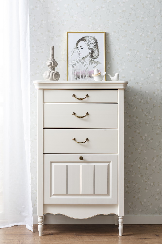 Комод массив сосны с 4 ящиками Айно №13