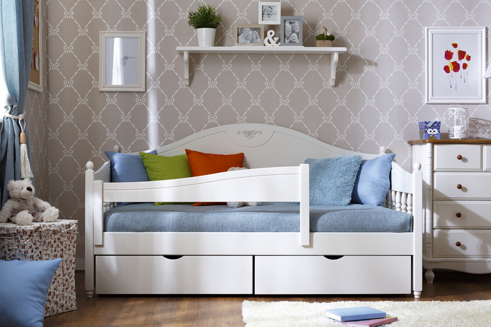 Тахта с 2 ящиками Айно №2 800х2000 с ящиками