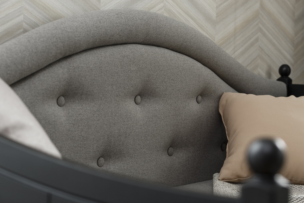 Тахта Айно №9 с мягким изголовьем 800х1600