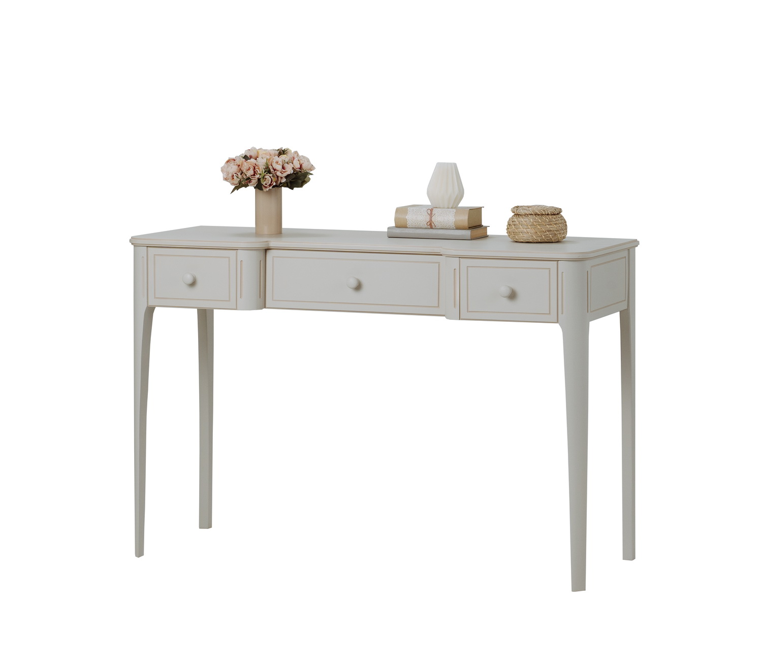 Столик туалетный 3 ящика Бетти №2