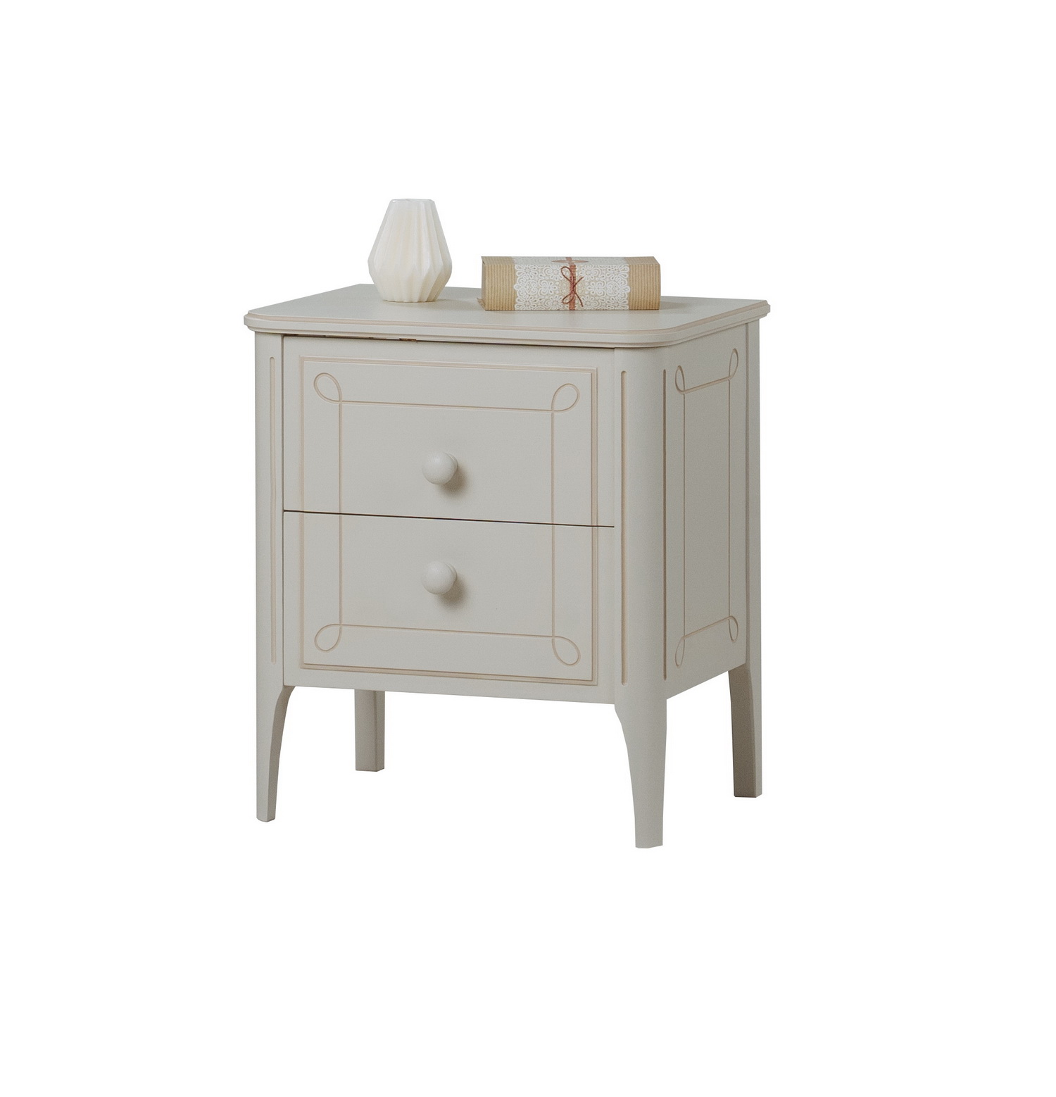 Тумба 2 ящика массив Бетти №1