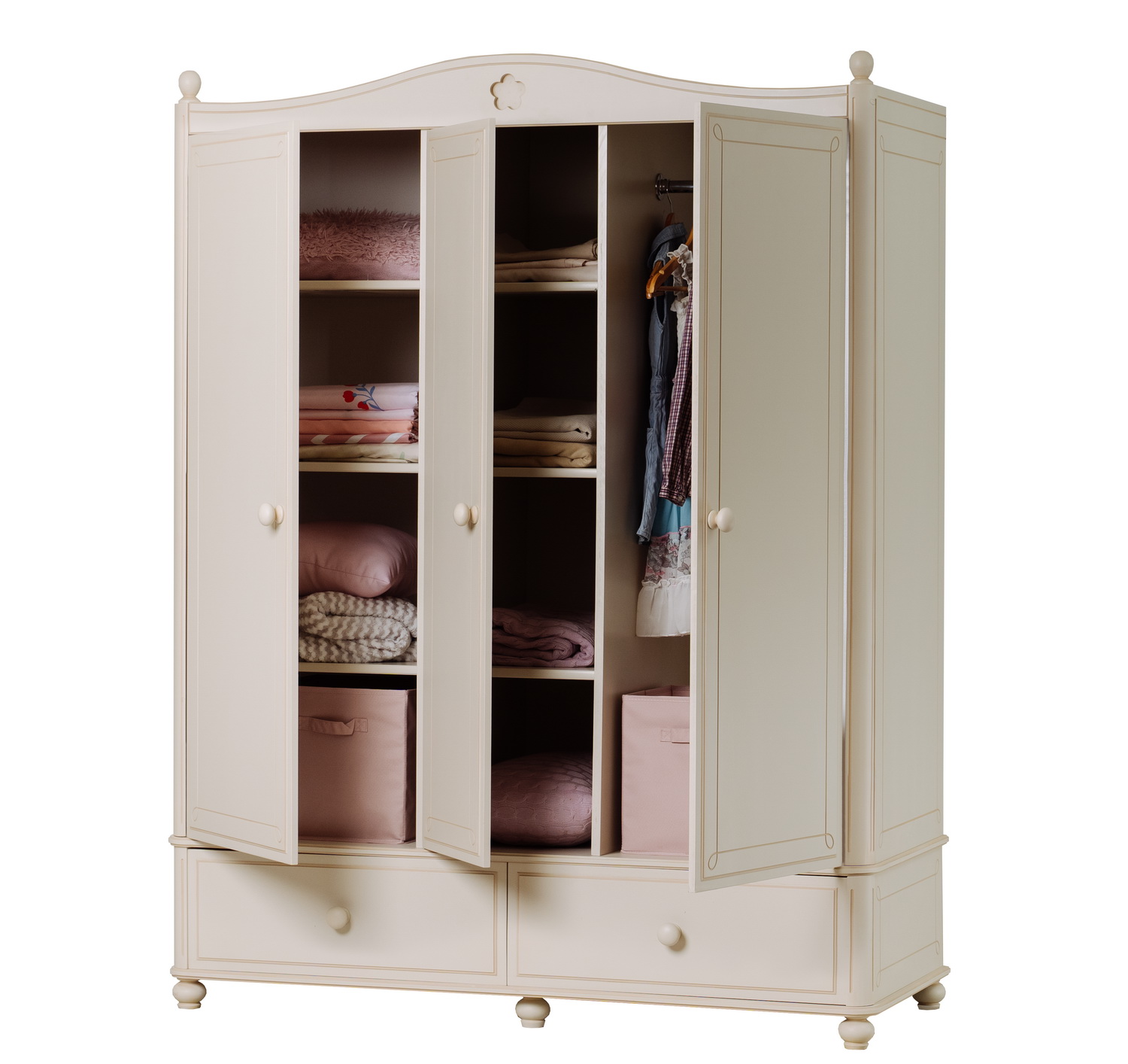 Шкаф Бетти 2 ящика 3 створчатый №7