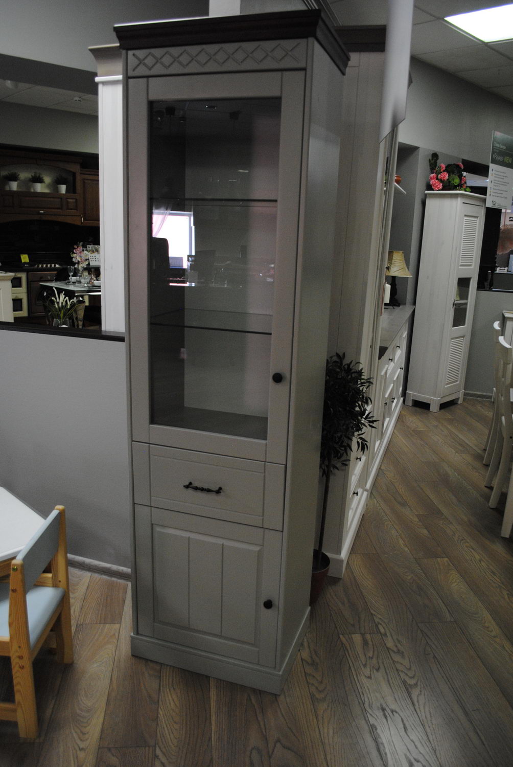 Сервант 1 створчатый Дания 1-ств №3