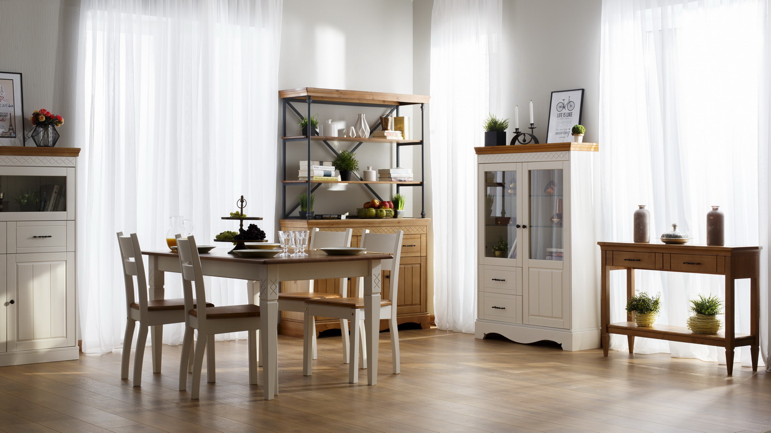 Сервант с 2 ящиками Дания 2-ств №2