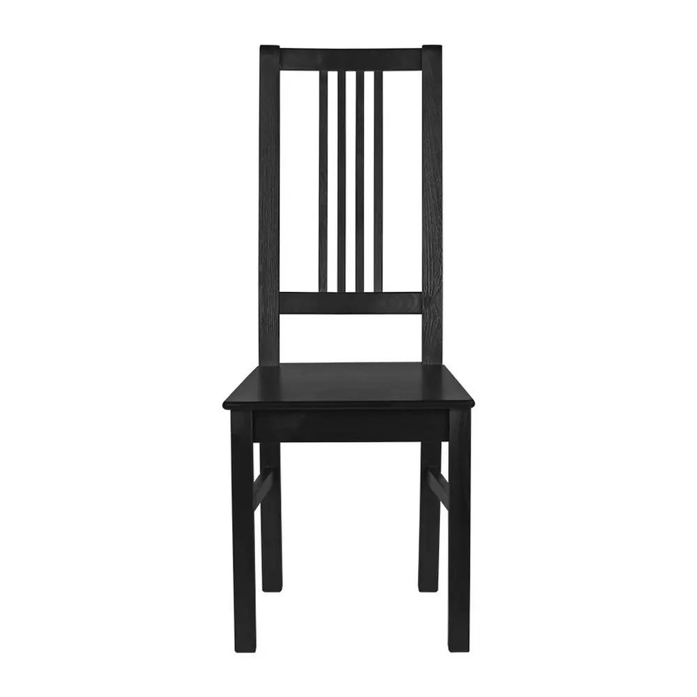Стул чёрный сосны Карина