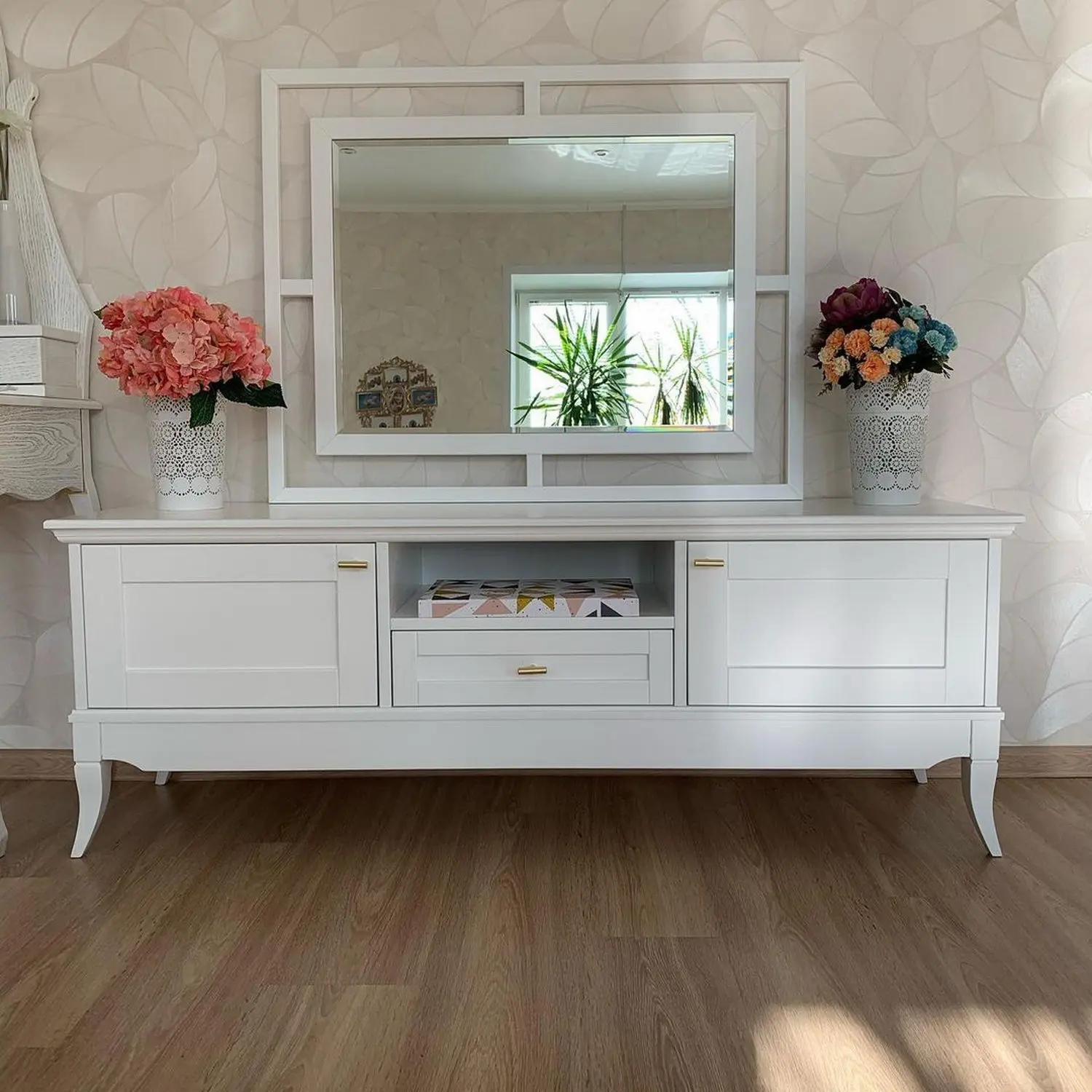 Тумба Римини под ТВ с ящиками