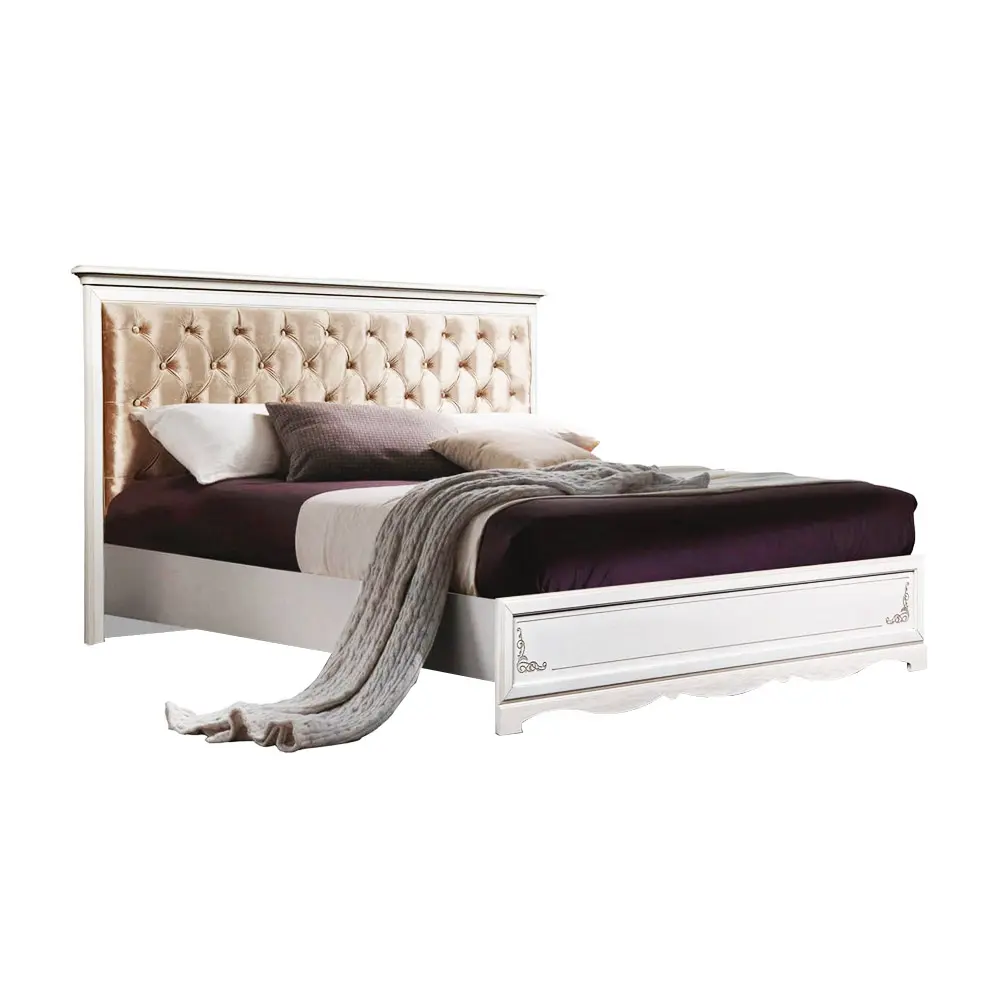 Кровать Ловелла 1600х2000 с мягким изголовьем ГМ 8804