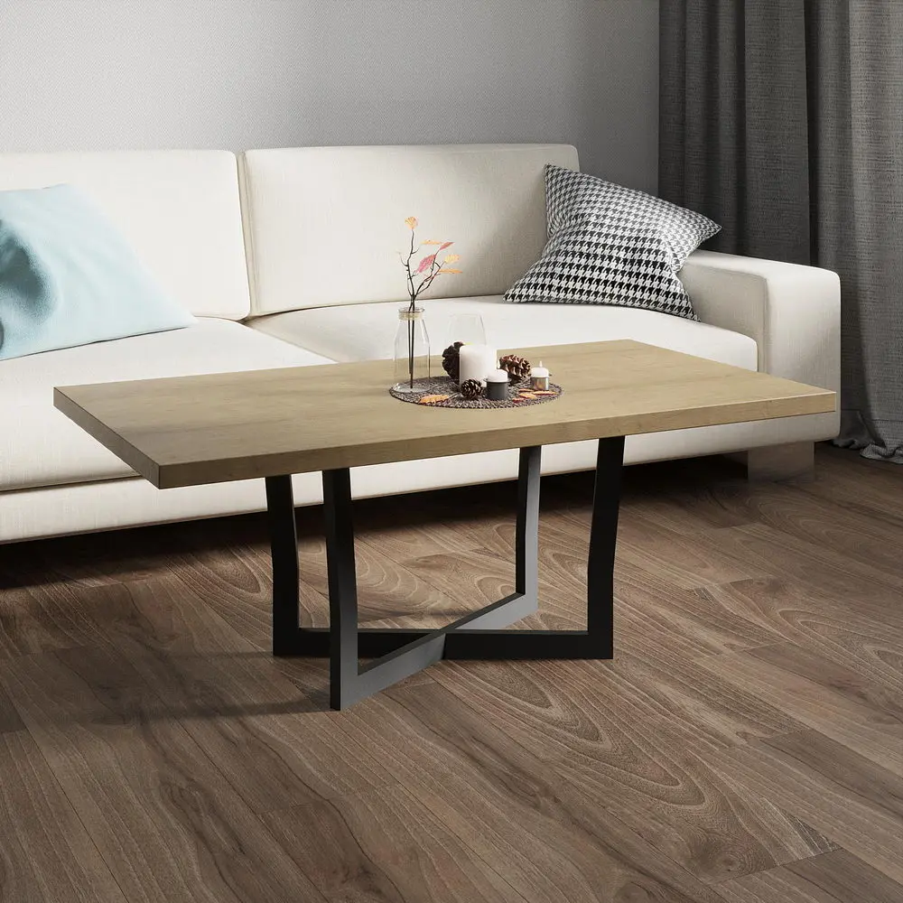 Журнальный стол массив лофт 05-03