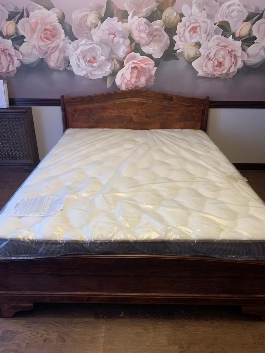 Кровать массив ольхи Луи Филипп ОВ 03 1600х2000