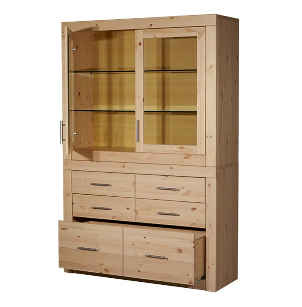 Комод 6 ящиков из массива Брамминг №1