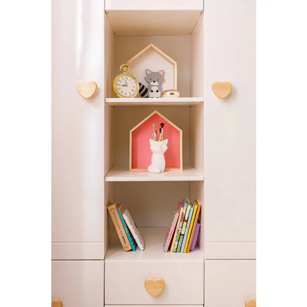 Шкаф с 4 ящиками детский массив сосны ТК №1 3-ств.