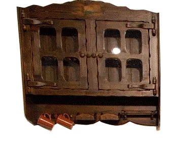 Шкаф настенный Иван да Марья ВК 002 двери со стеклом