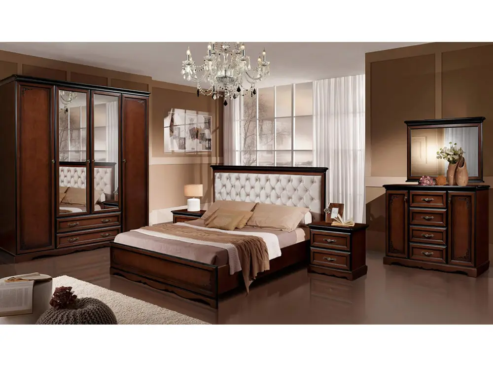 Кровать Ловелла 1400х2000 с мягким изголовьем ГМ 8804