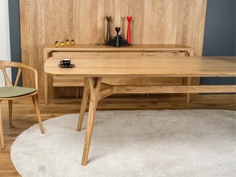 Стол массив дуба Винара 1400