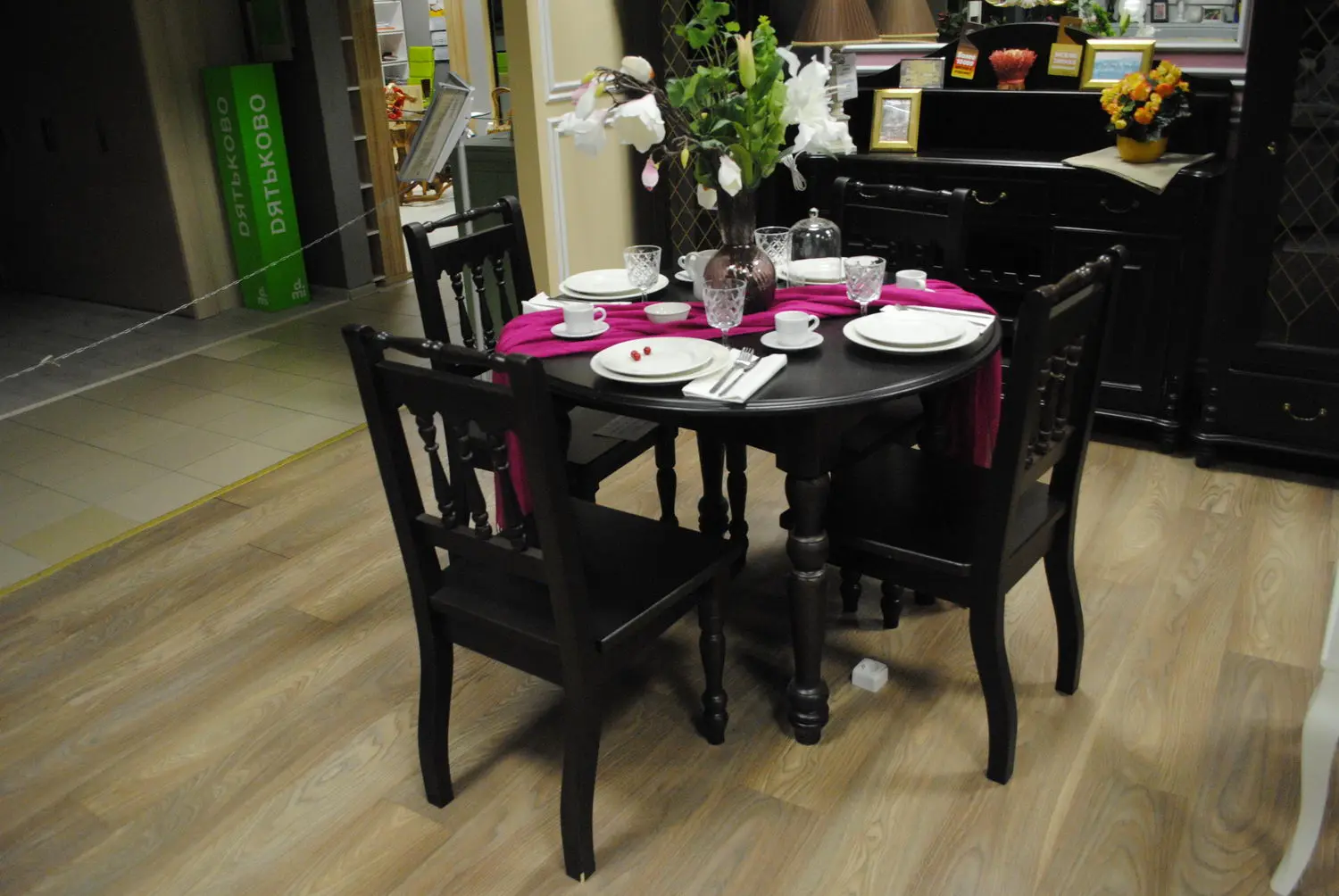 Стол Скандия обеденный круглый 1050 9.4.07