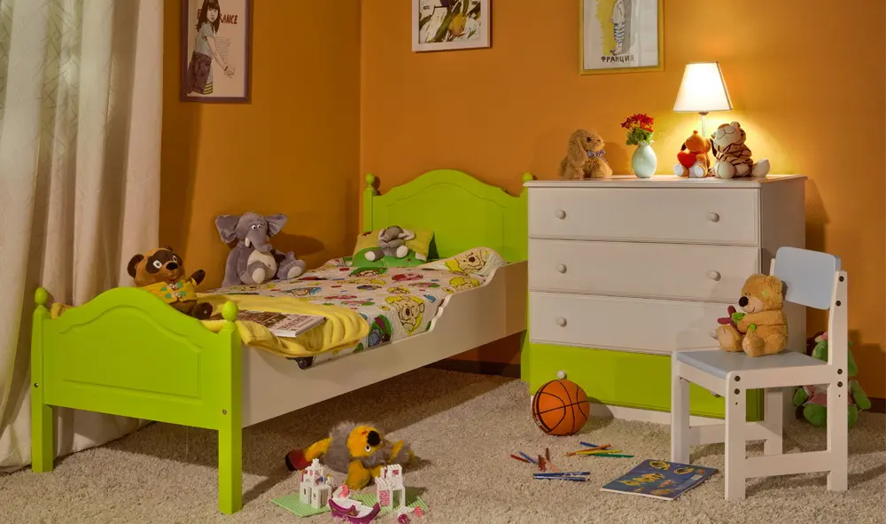 Комод деревянный 4 ящика Классик №1