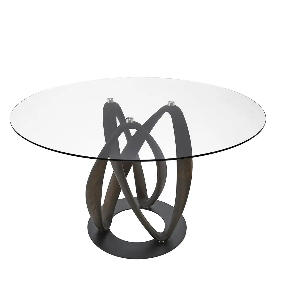 Стол Инфинити круглый стекло