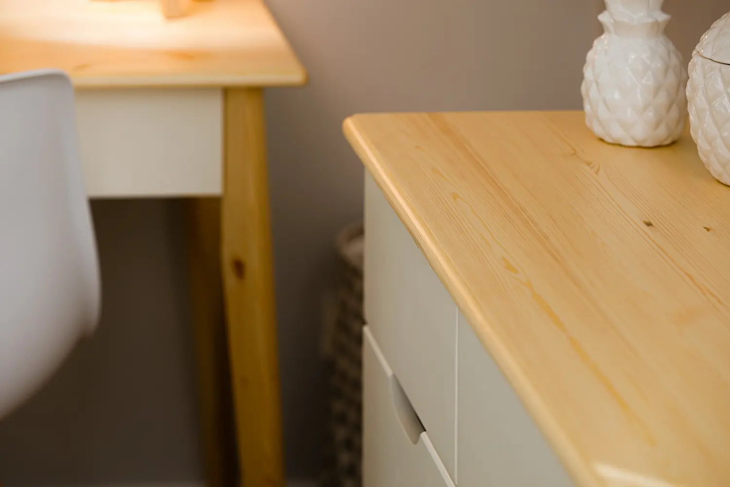 Комод с ящиками массив сосны ТК №16