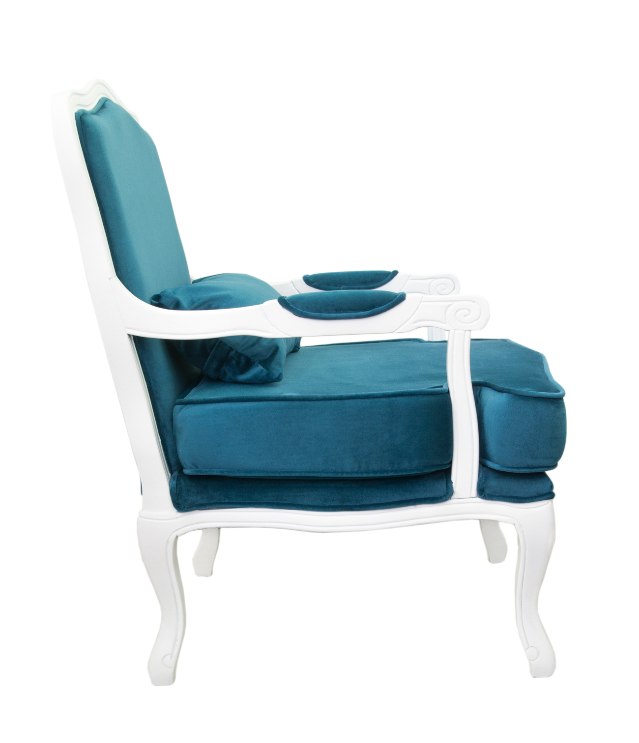 Полукресло модерн Nitro Blue and White