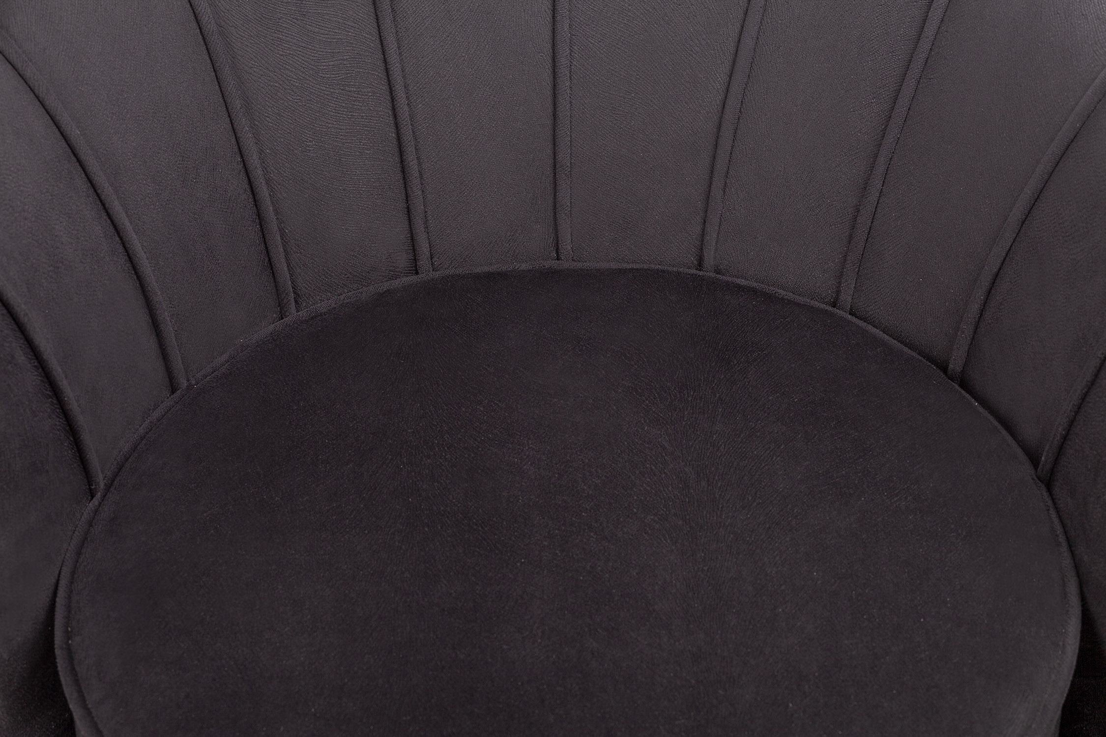 Низкое кресло ракушка Pearl Black