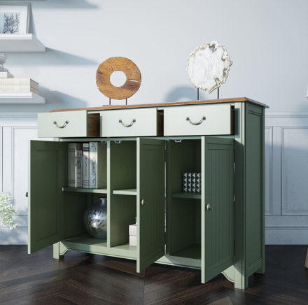 Комод массив Olivia 3 ящика/3 двери