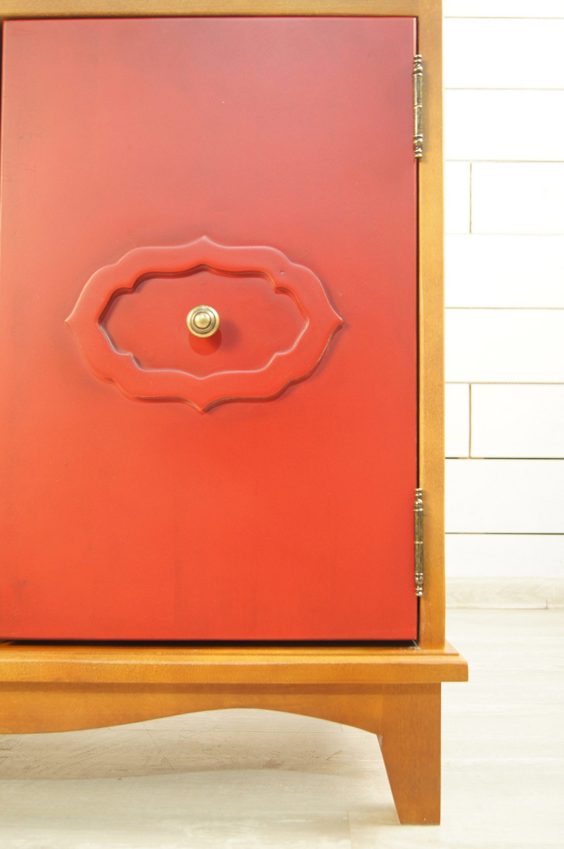 Вертикальный комод с ящиками дерево Gouache Birch (2 ящика)