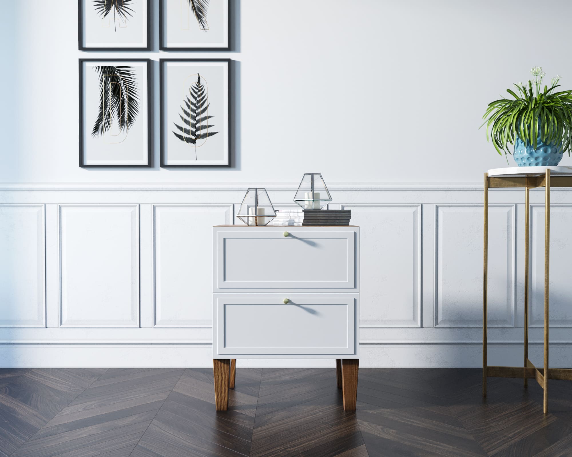 Комод-тумба с двумя ящиками "Andersen"