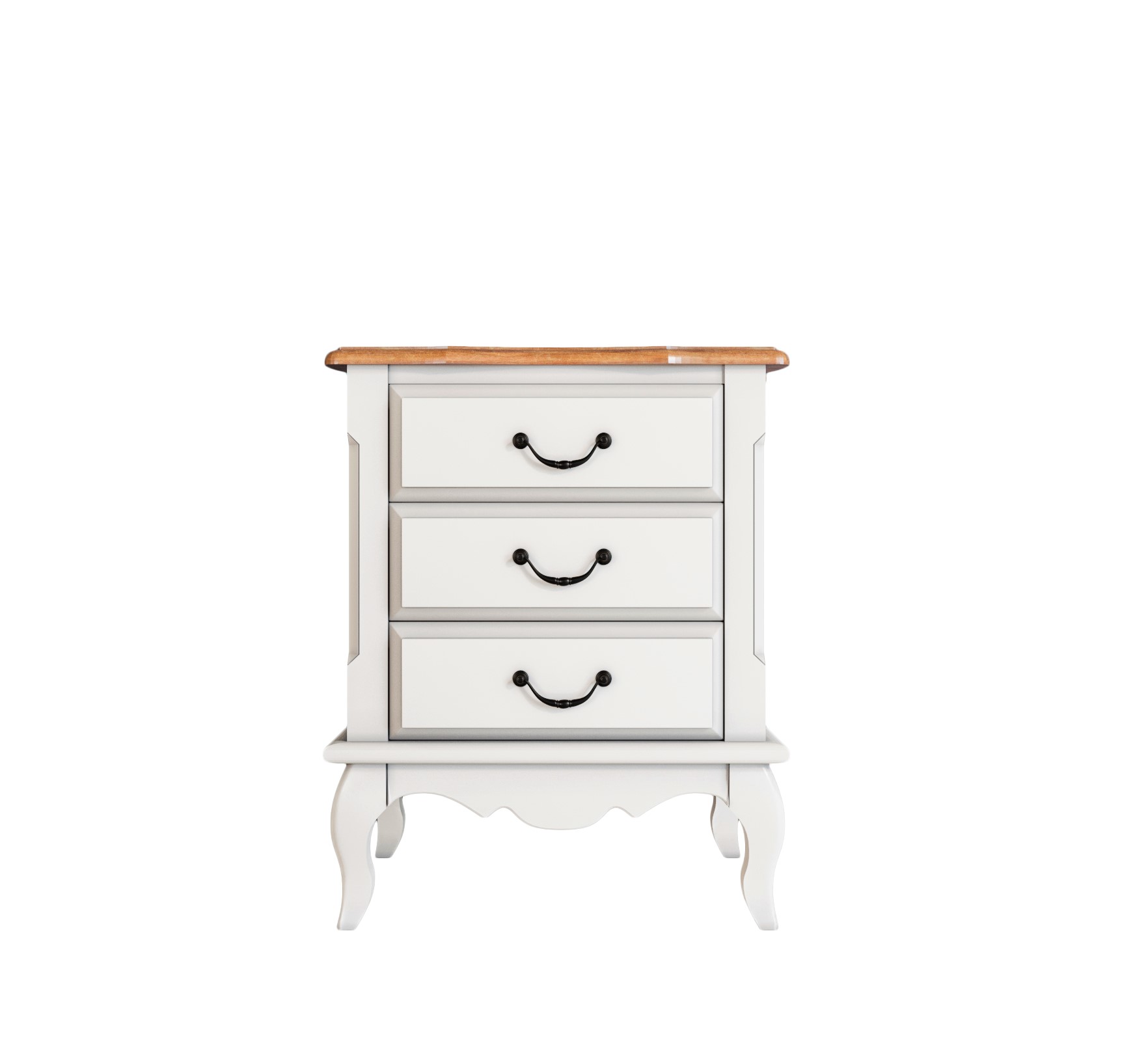 Прикроватная тумба Leontina на три ящика