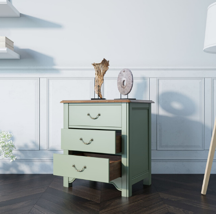 Тумба прикроватная "Olivia" на 3 ящика