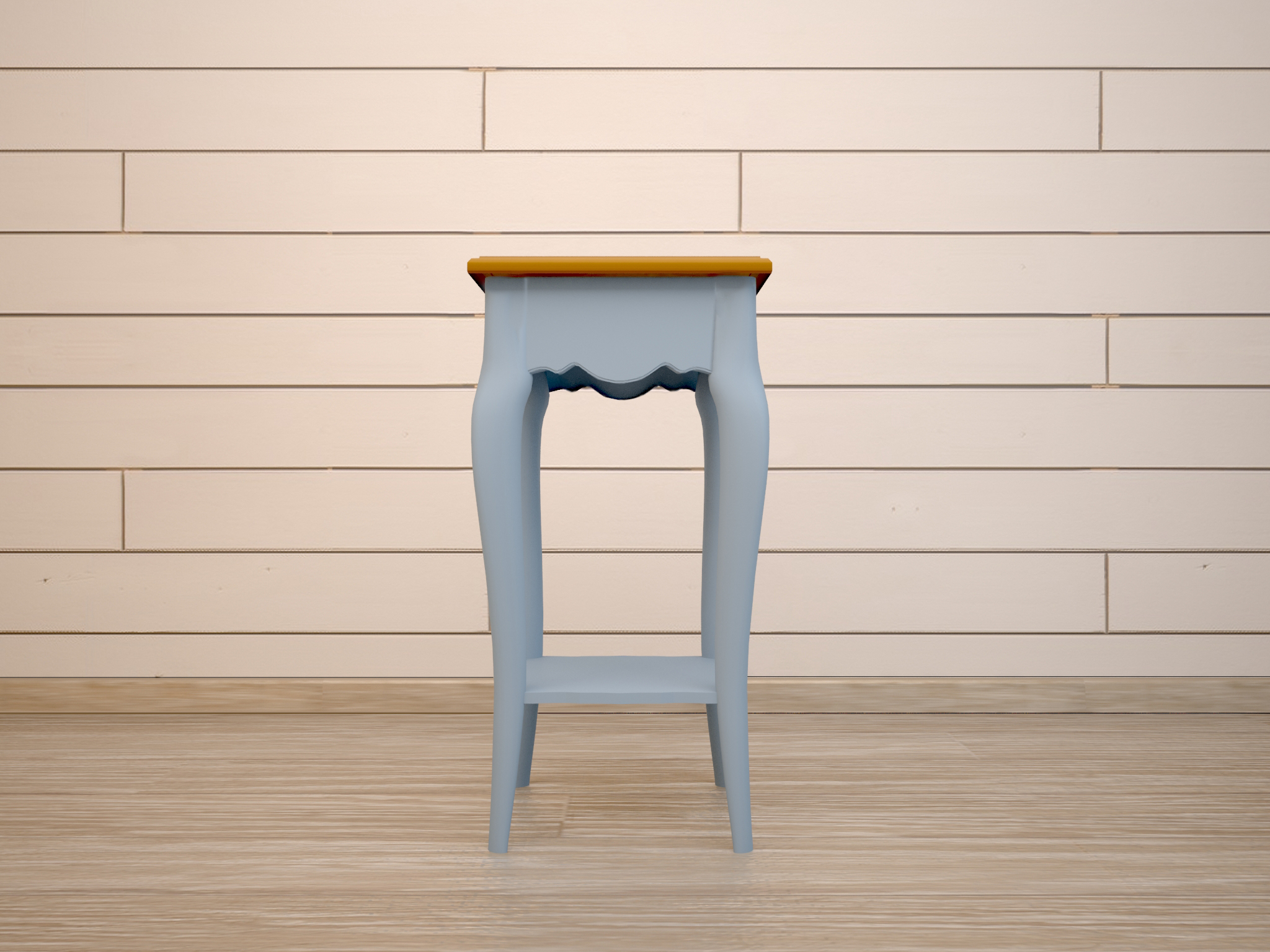 Подставка под цветы "Leontina Blue" низкая