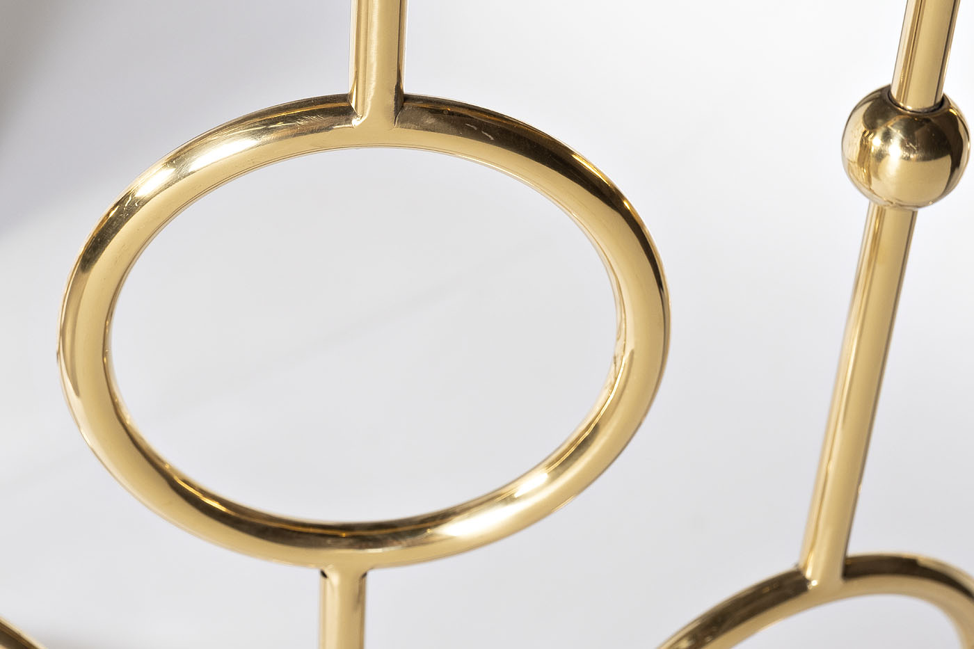 GY-CST8040GOLD Консоль, стекло черное/ золото 