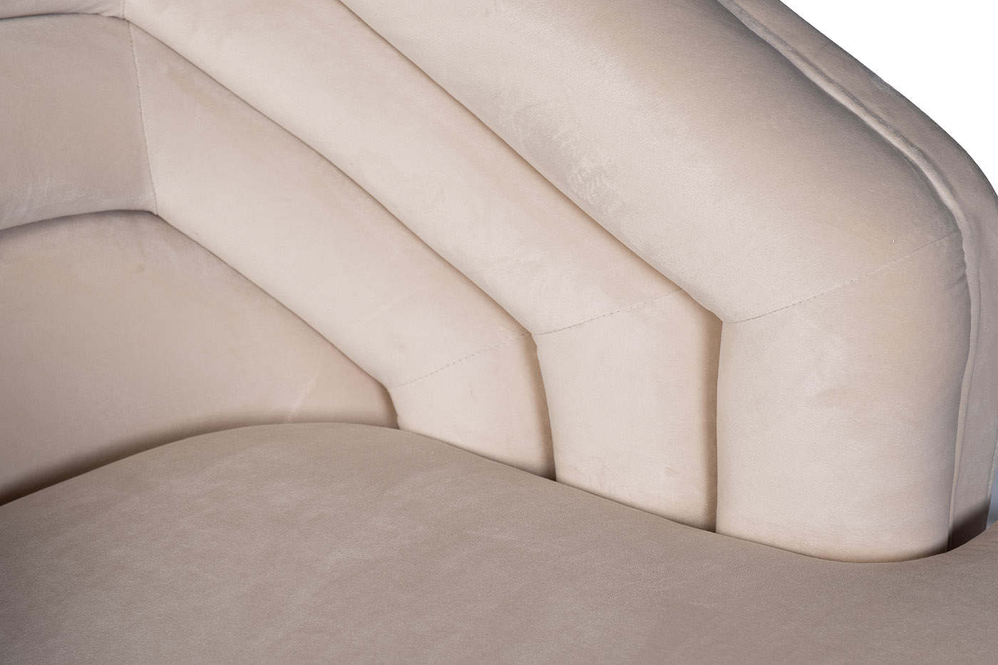 87YY-19388 CRE Кресло вращающееся, велюр кремовый 