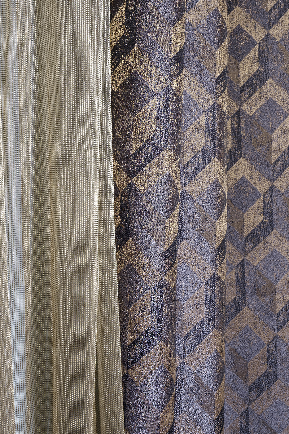 121GD-TON04-PORT BRONZ Портьера MODENA бронзовая 