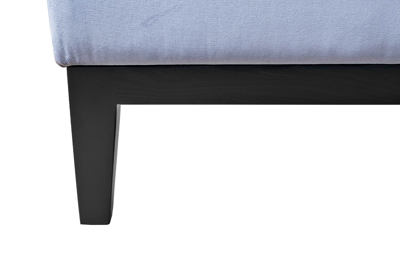 Банкетка Stella 60 прямоугольная синяя Velv Sin 