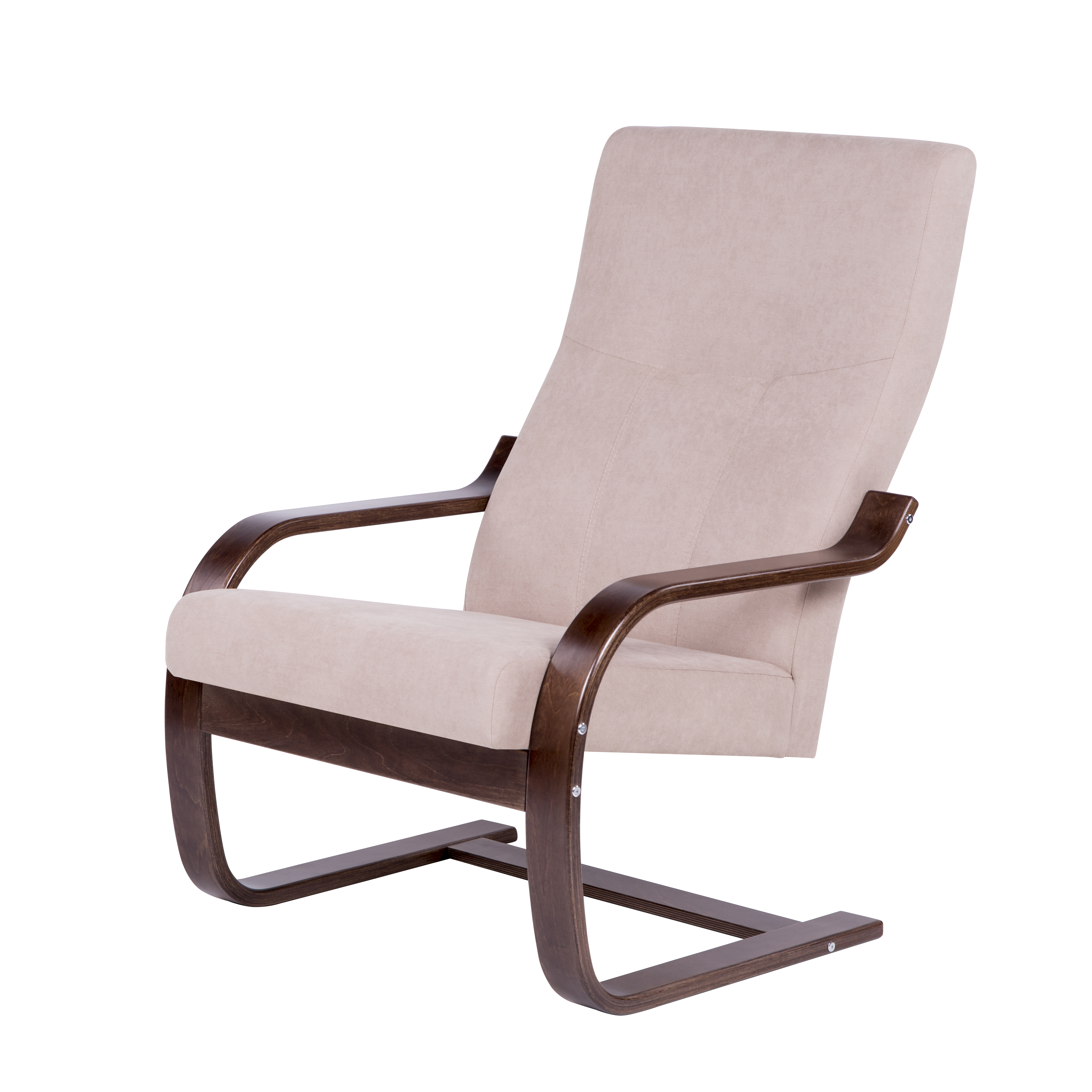 кресло Кристалл Моно 111 каркас Орех