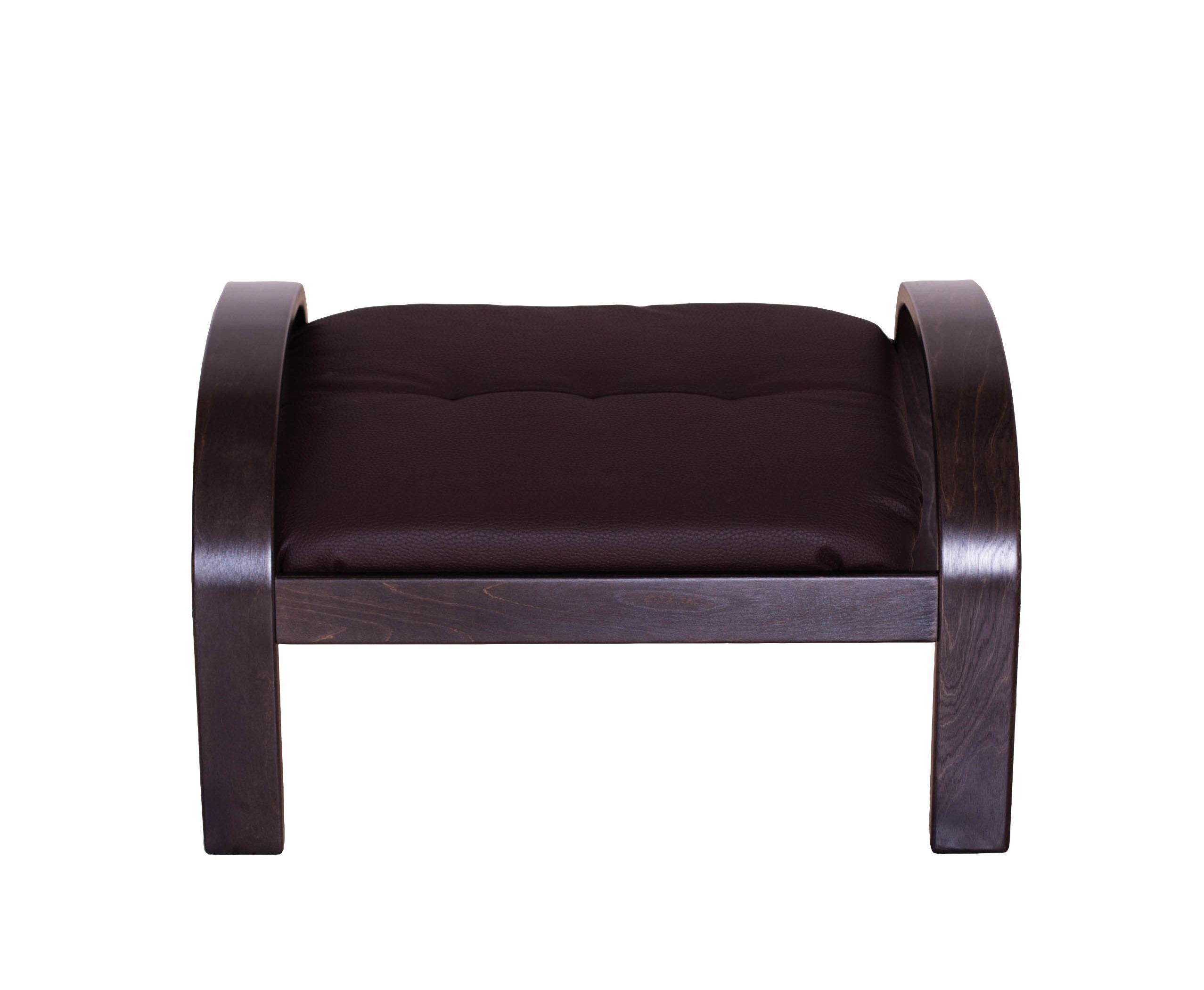 пуф Сайма Экокожа шоколад каркас Венге структура