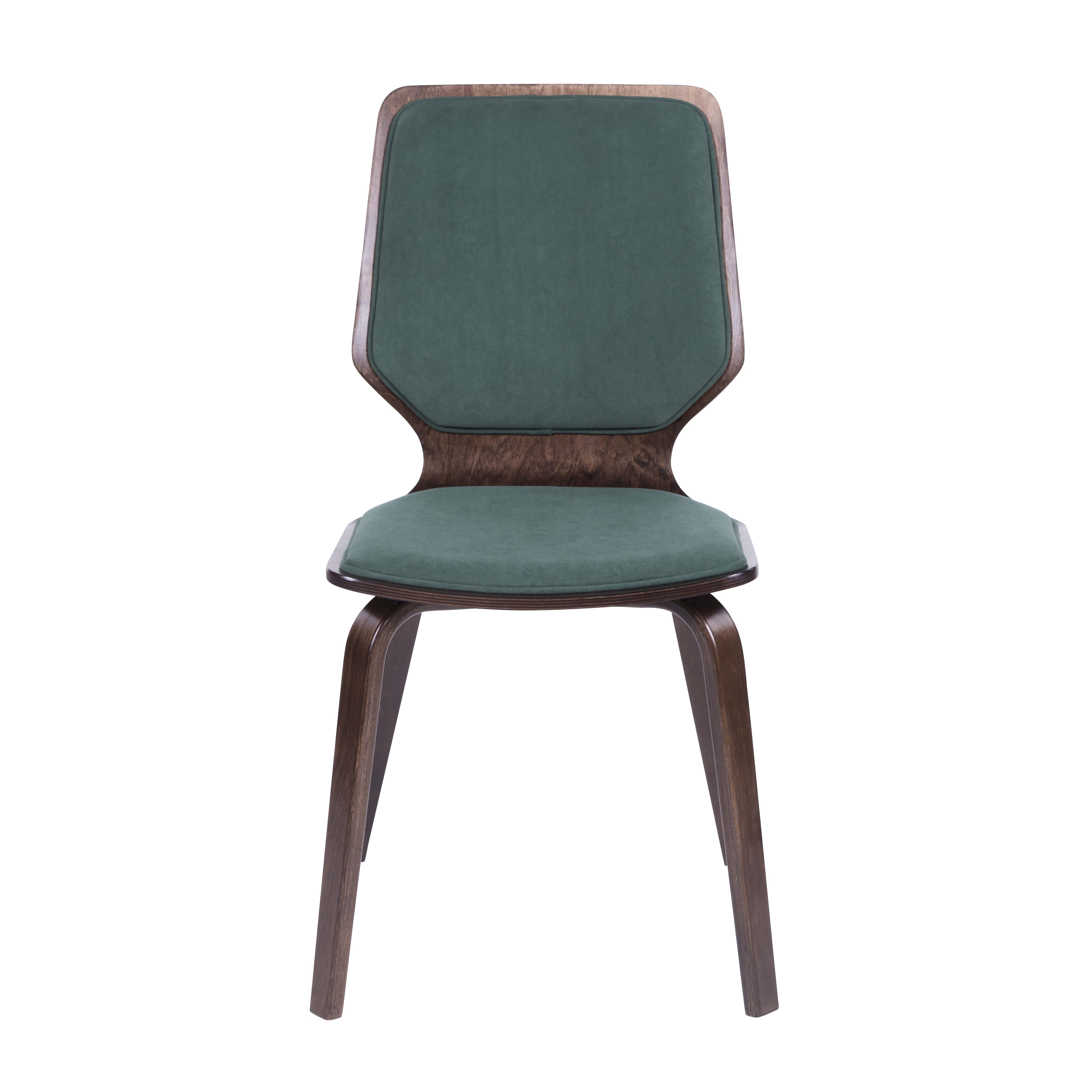 стул Бертран  Малахит каркас  Орех