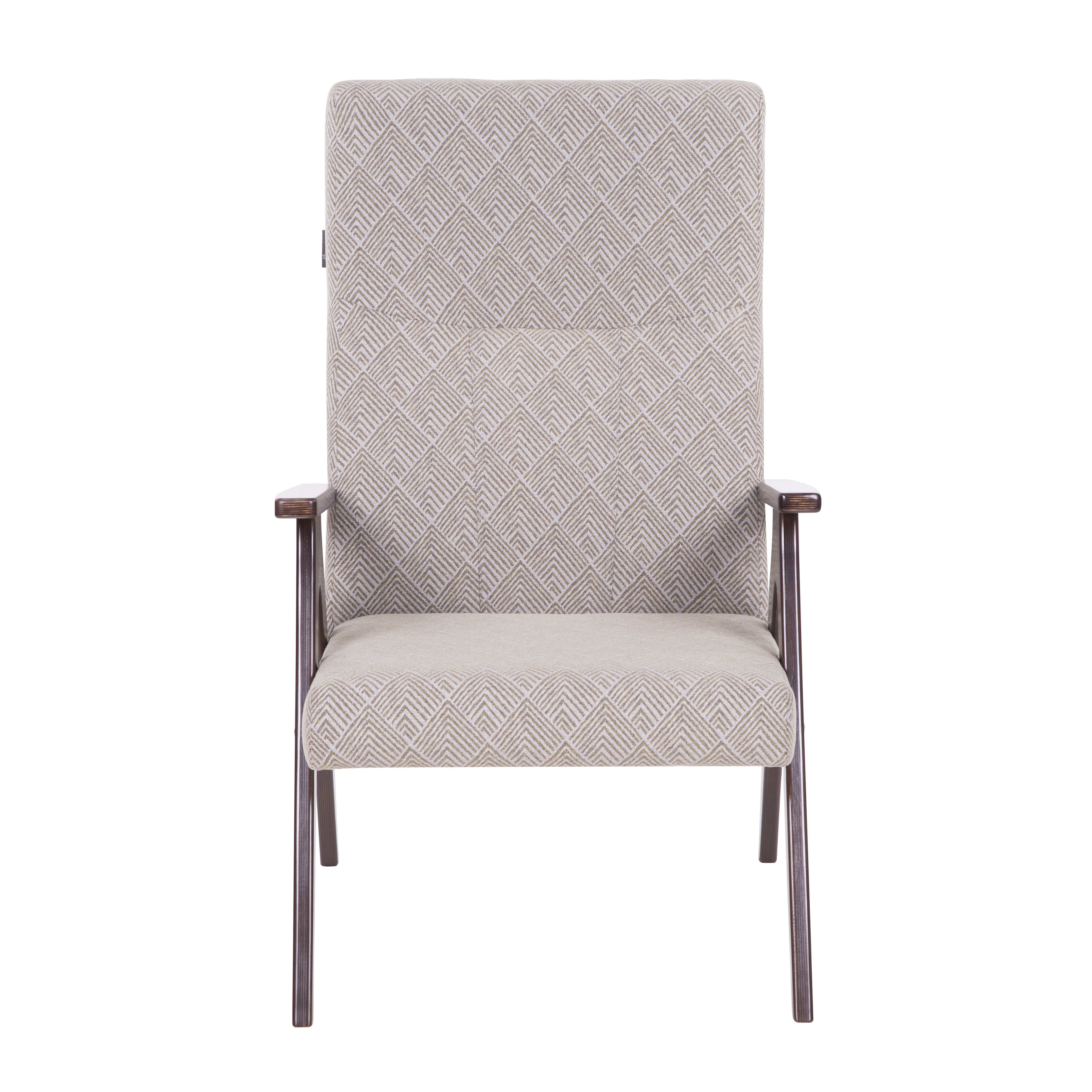 кресло Оскар  Графит каркас  Орех