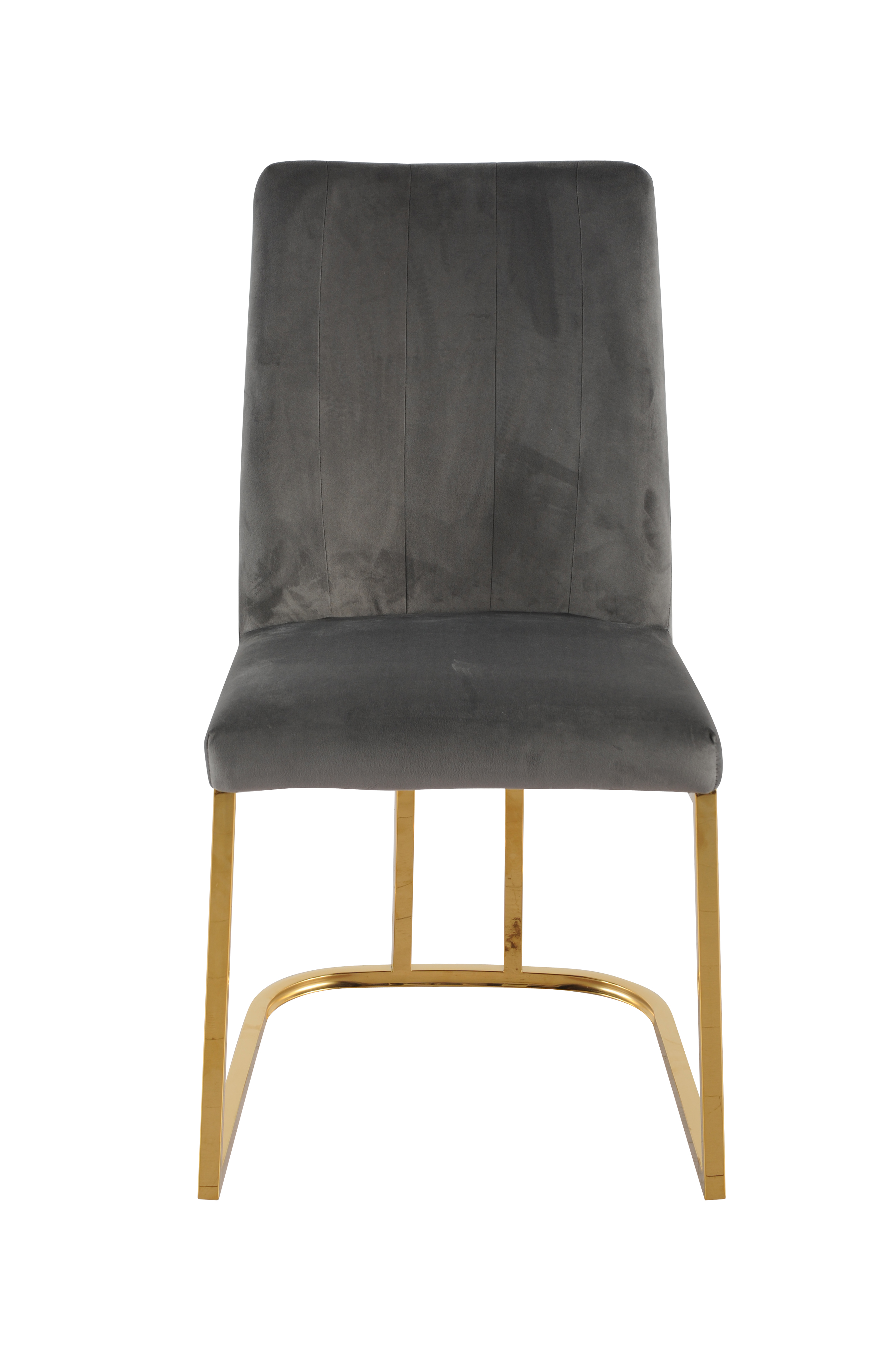 Стул обеденный Пресли DX-2055-1.1, 42х44х92, серый, золото