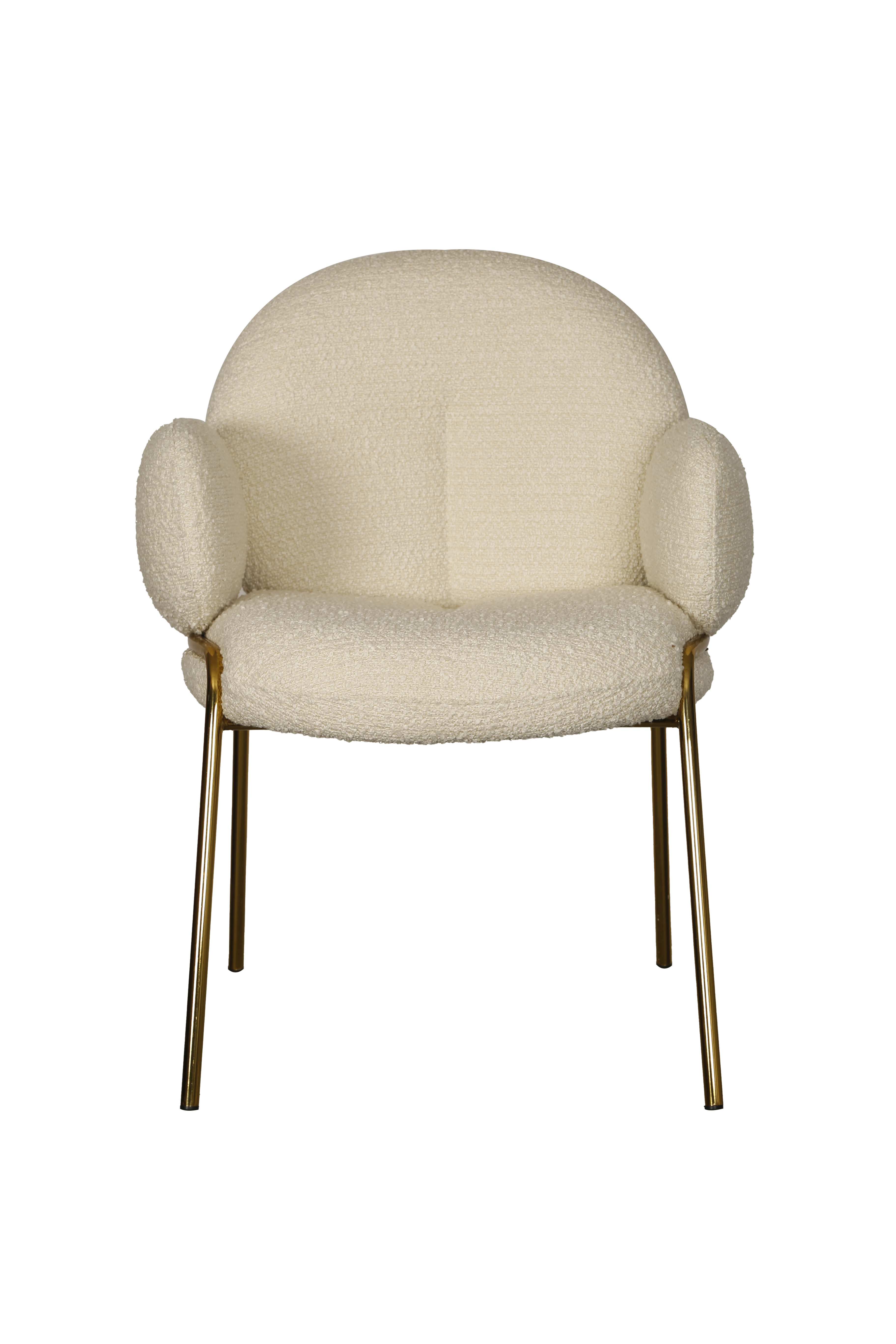 Стул обеденный Клауд TW-1137-А, молочный