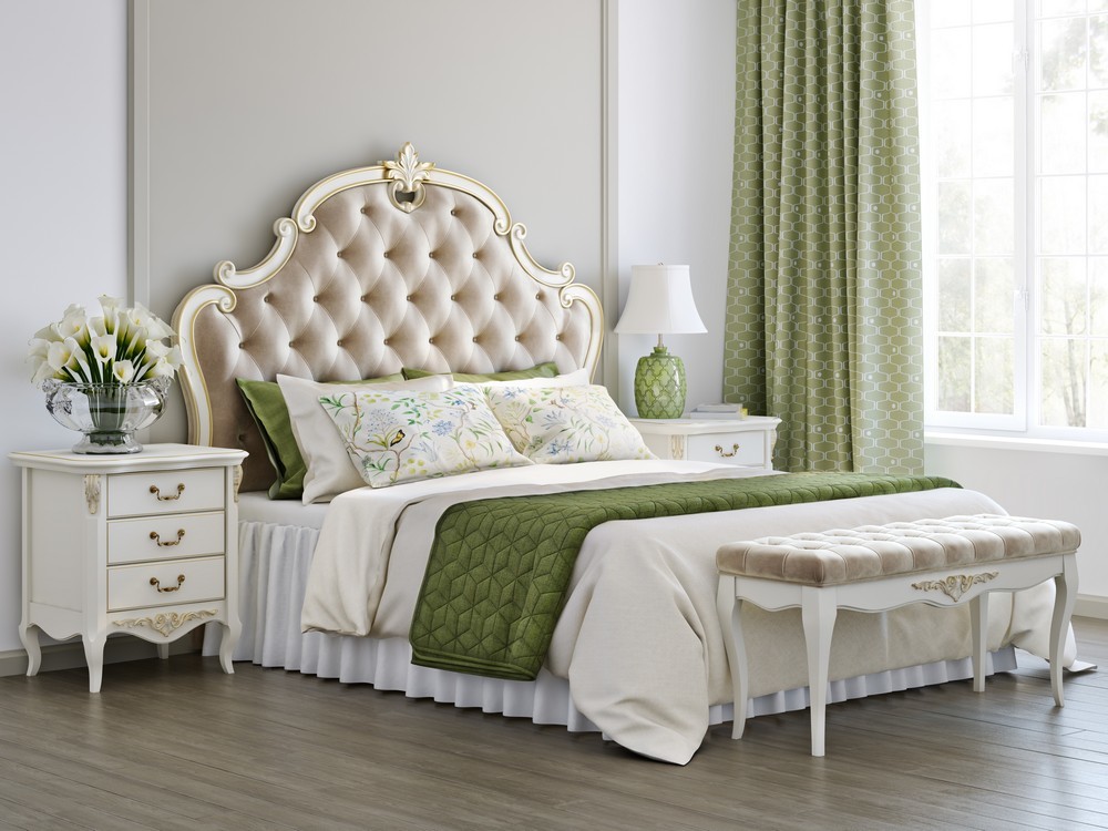 Кровать с мягким изголовьем 160*200 