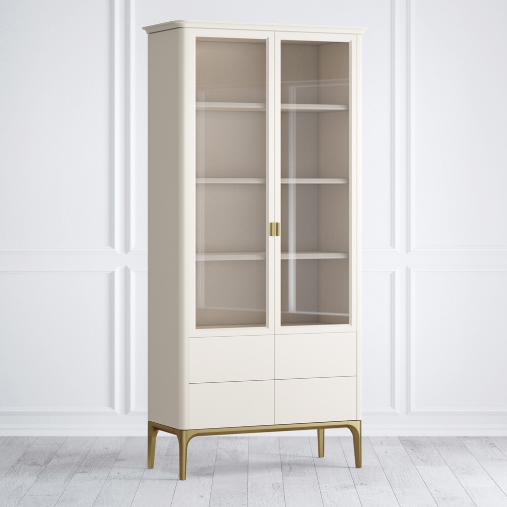 Шкаф книжный 4 ящика