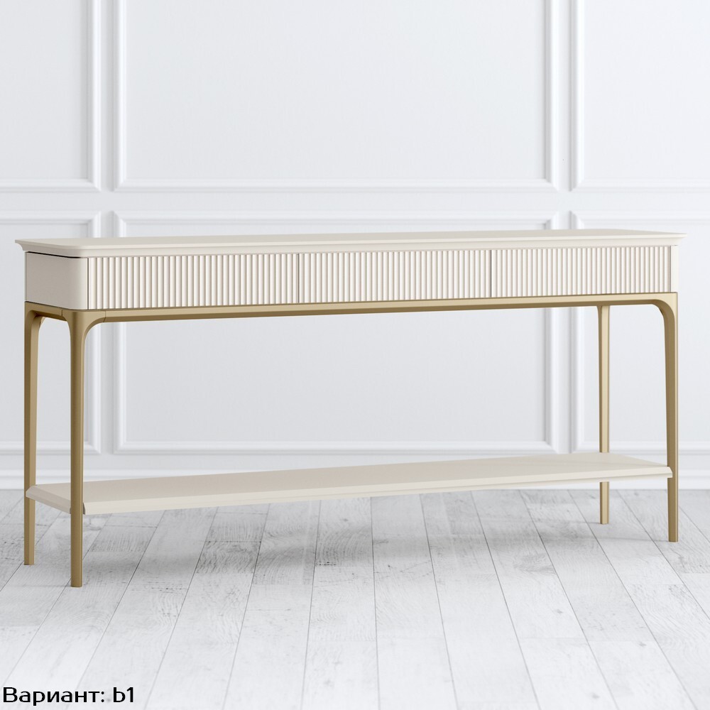 Консоль с полкой 