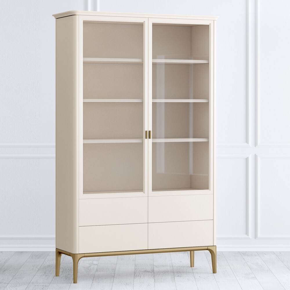 Шкаф книжный 4 ящика