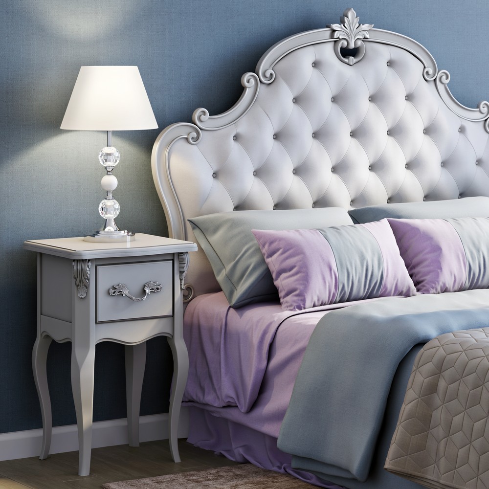 Кровать с мягким изголовьем 160*200 