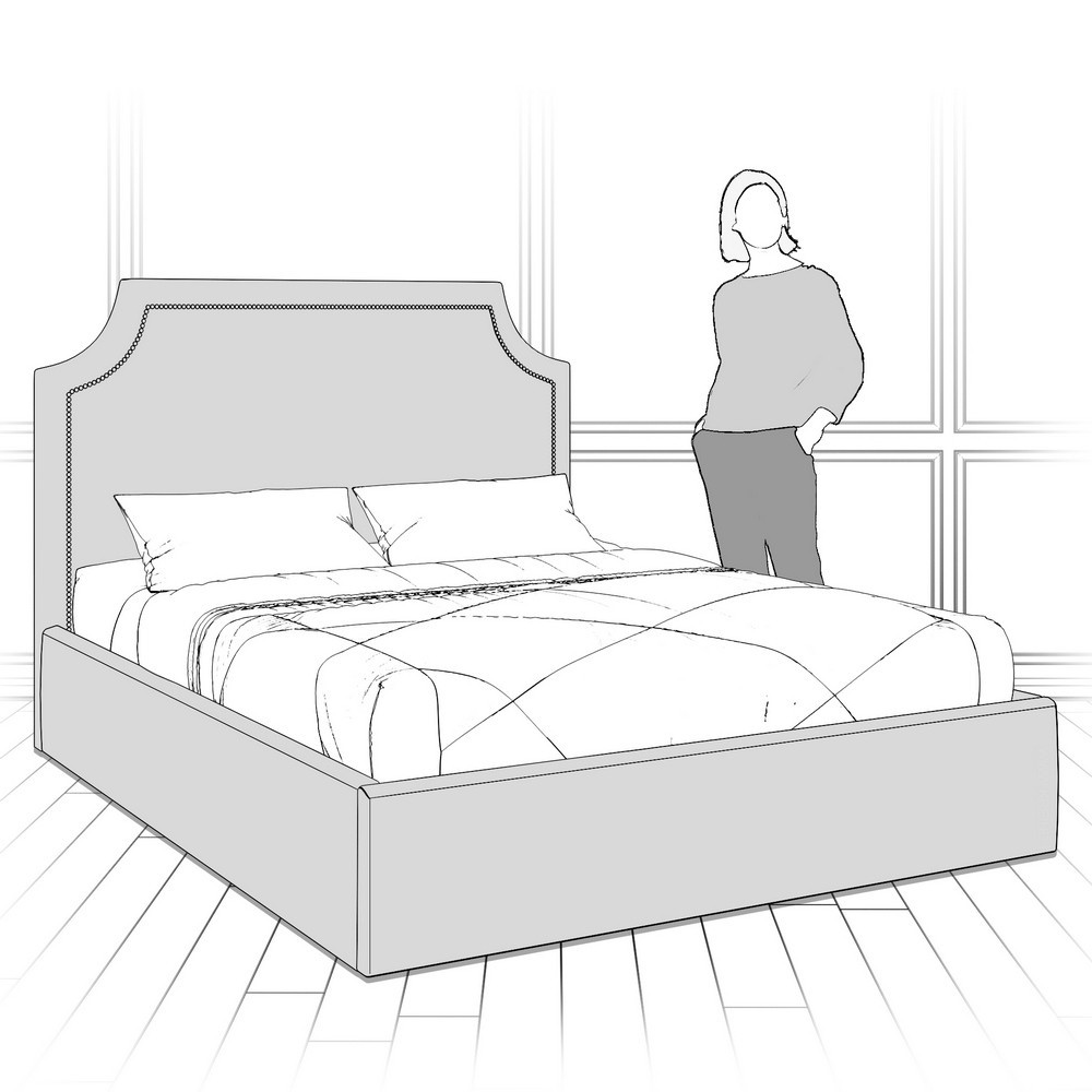 Кровать с подъемным механизмом K09-1200-G-B14