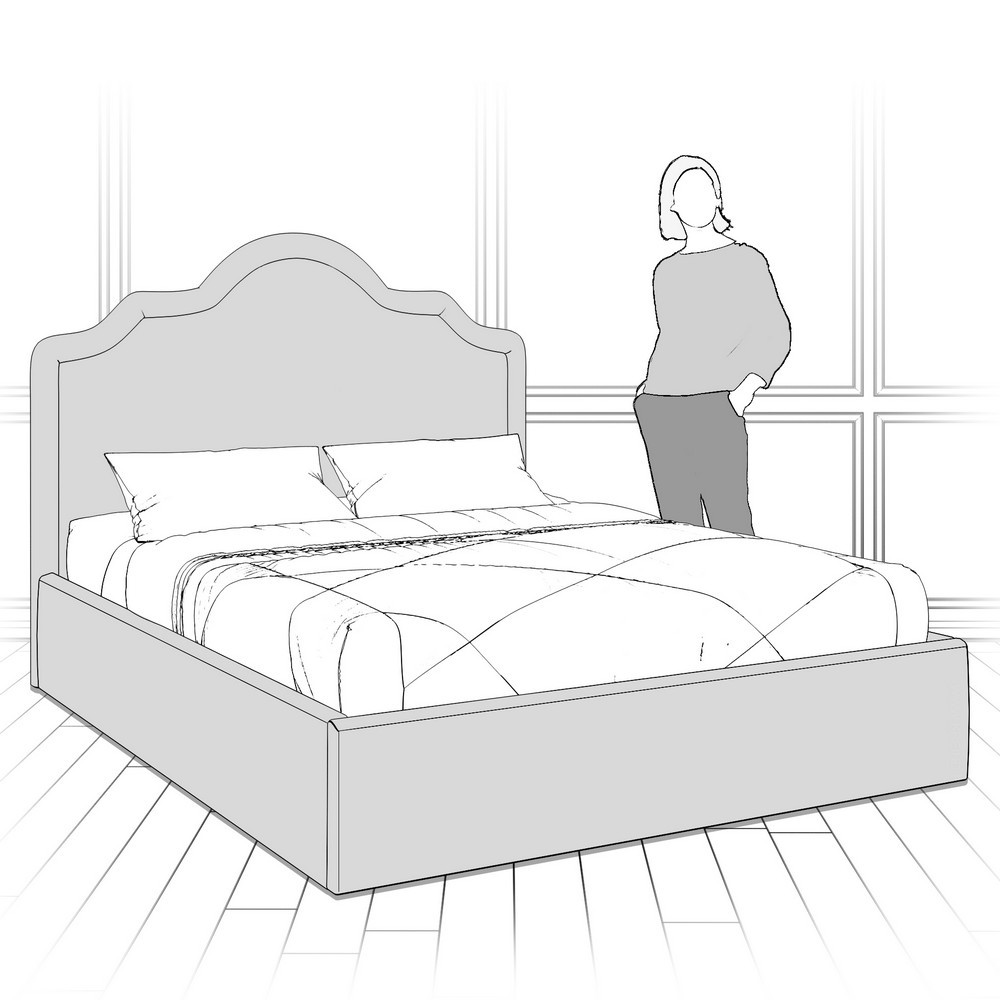 Кровать с подъемным механизмом K05-1800-B15