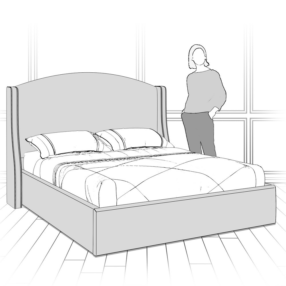 Кровать с подъемным механизмом K10-1800-N-0362